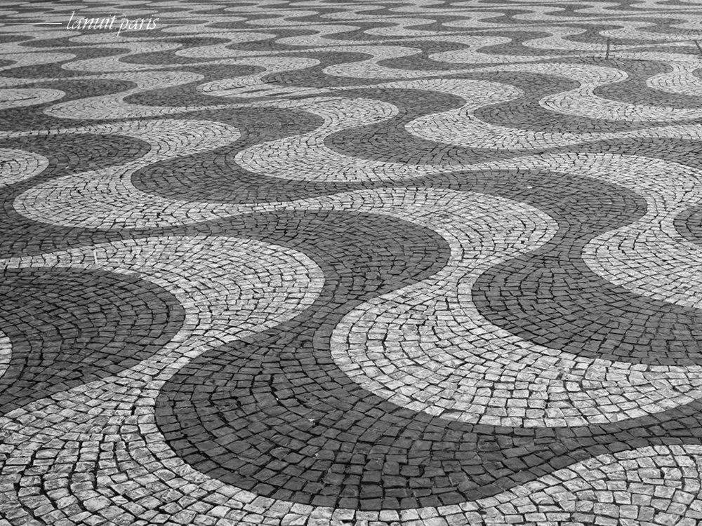 La place Rossio, Lisbonne