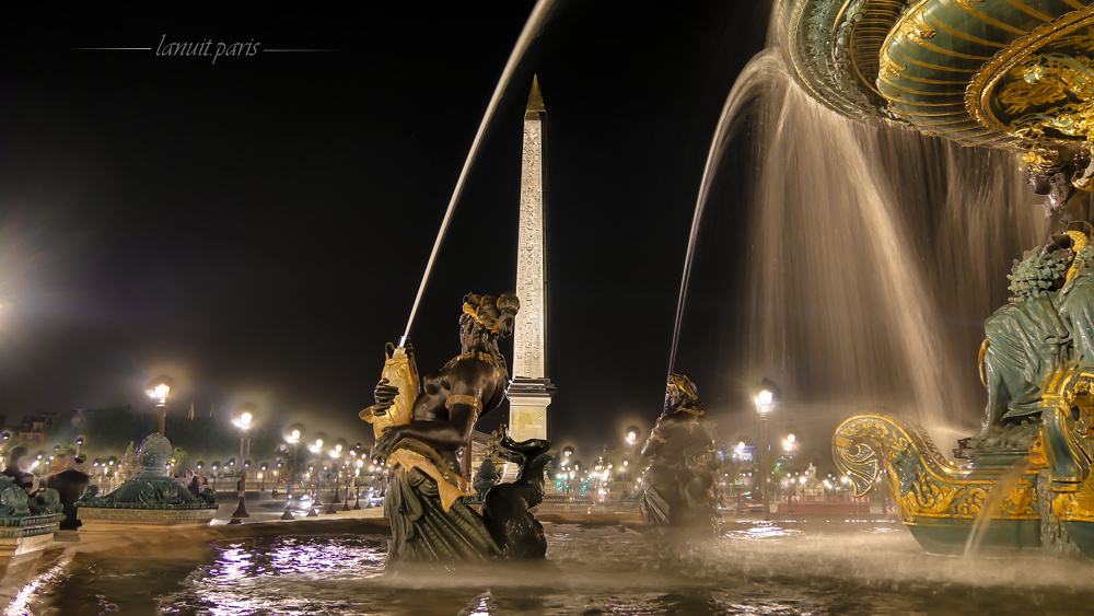 La fontaine des fleuves, Paris