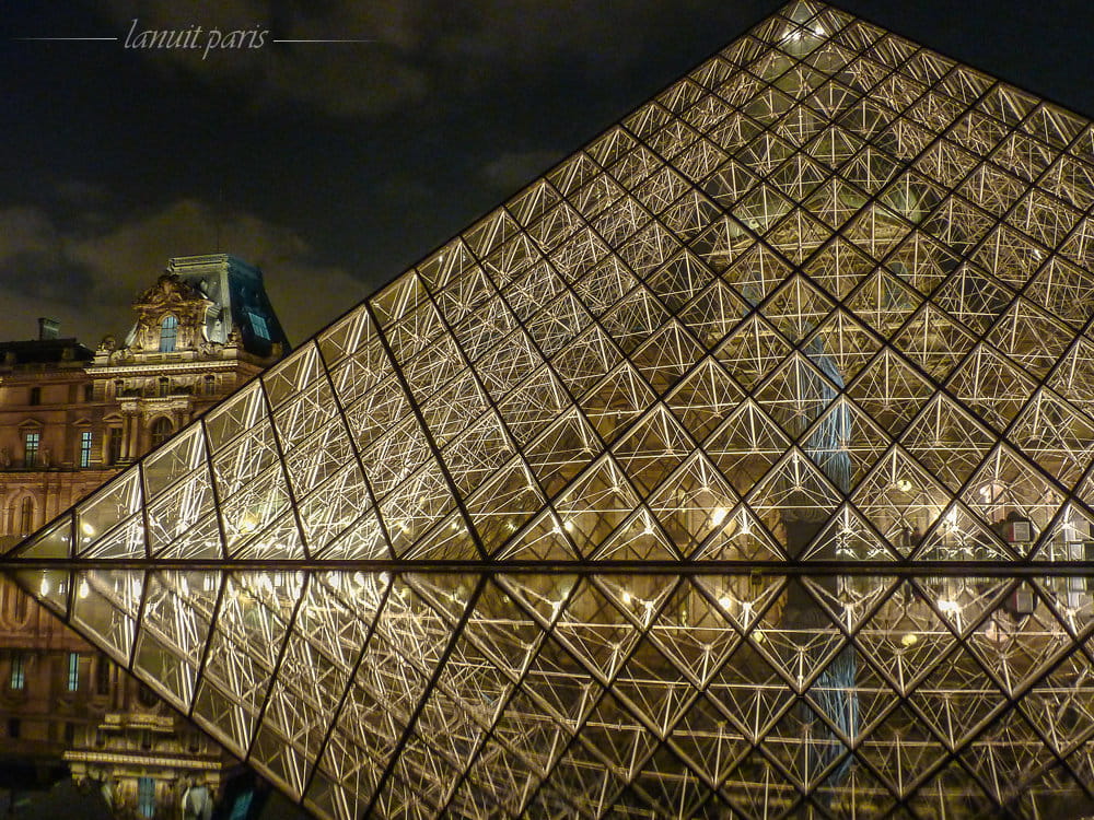 Bright pyramid, Paris