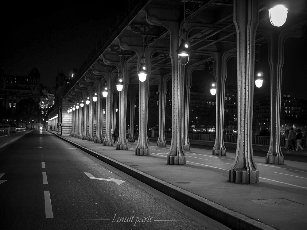 The Bir-Hakeim bridge, Paris