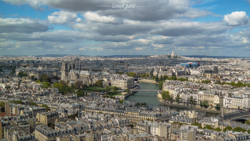 Vue panoramique, Paris