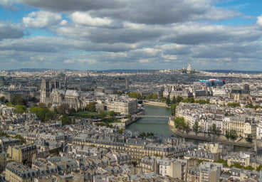 Panoramic view, Paris