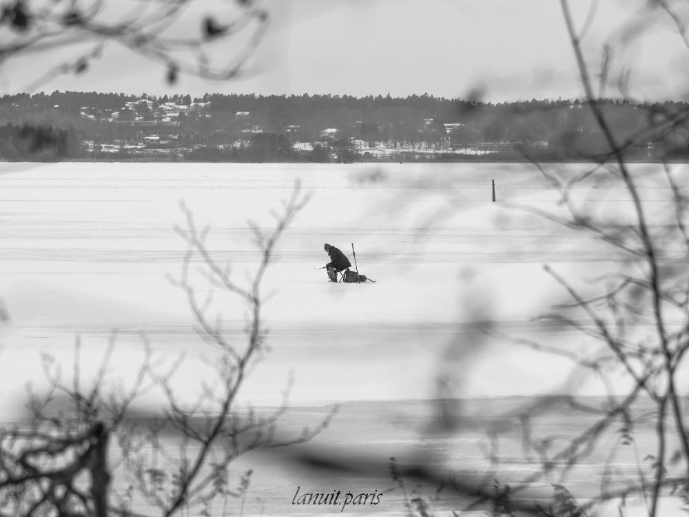 The man on the lake, Stockholm