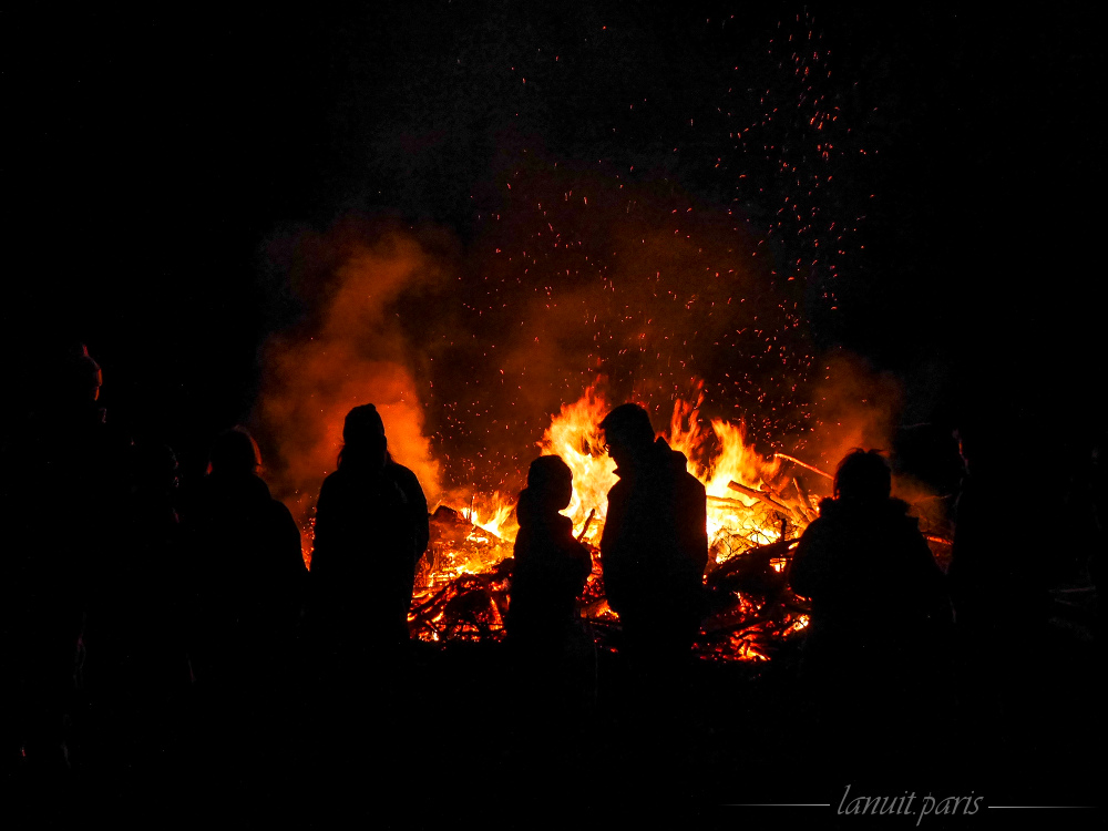 Walpurgis night bonfire, Stockholm