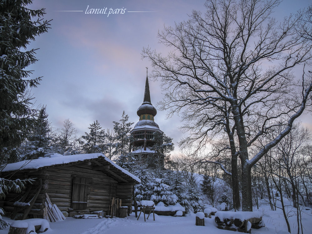 Snowy Skansen, Stockholm